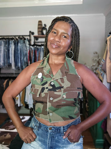 Camo halter