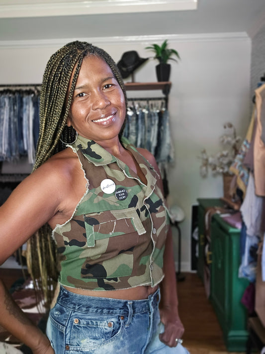 Camo halter