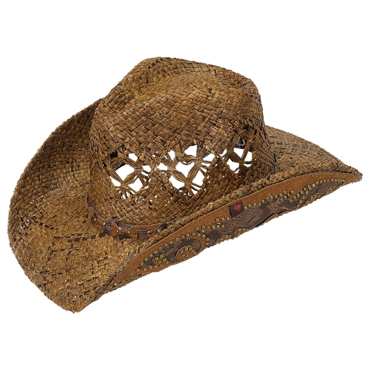 Jarales Straw Western Drifter Cowboy Hat