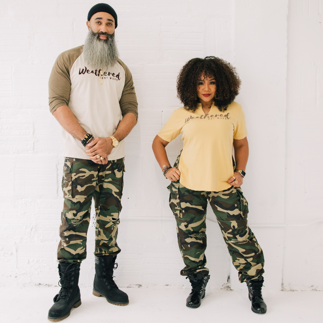 Camouflage 2025 denim pants