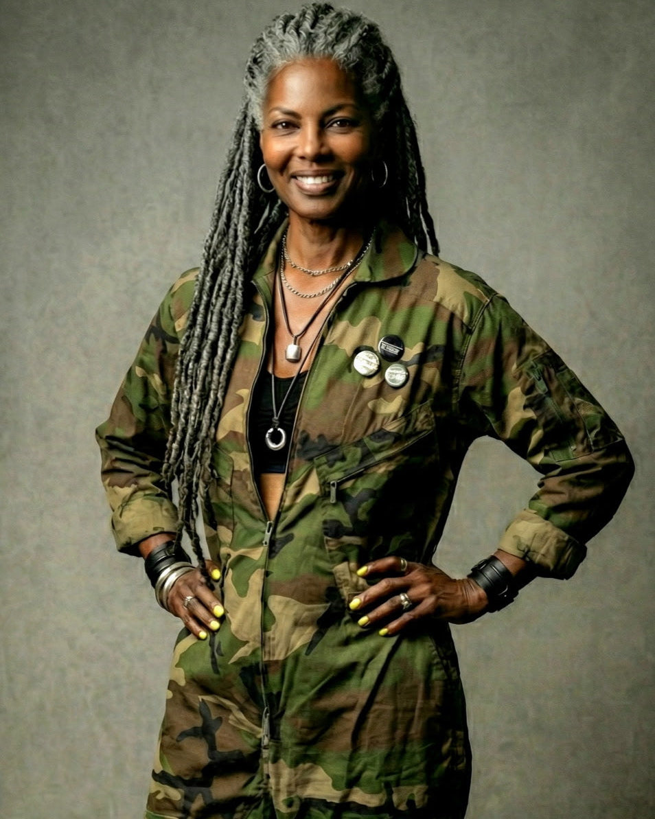 Unisex Camo Flight Suit