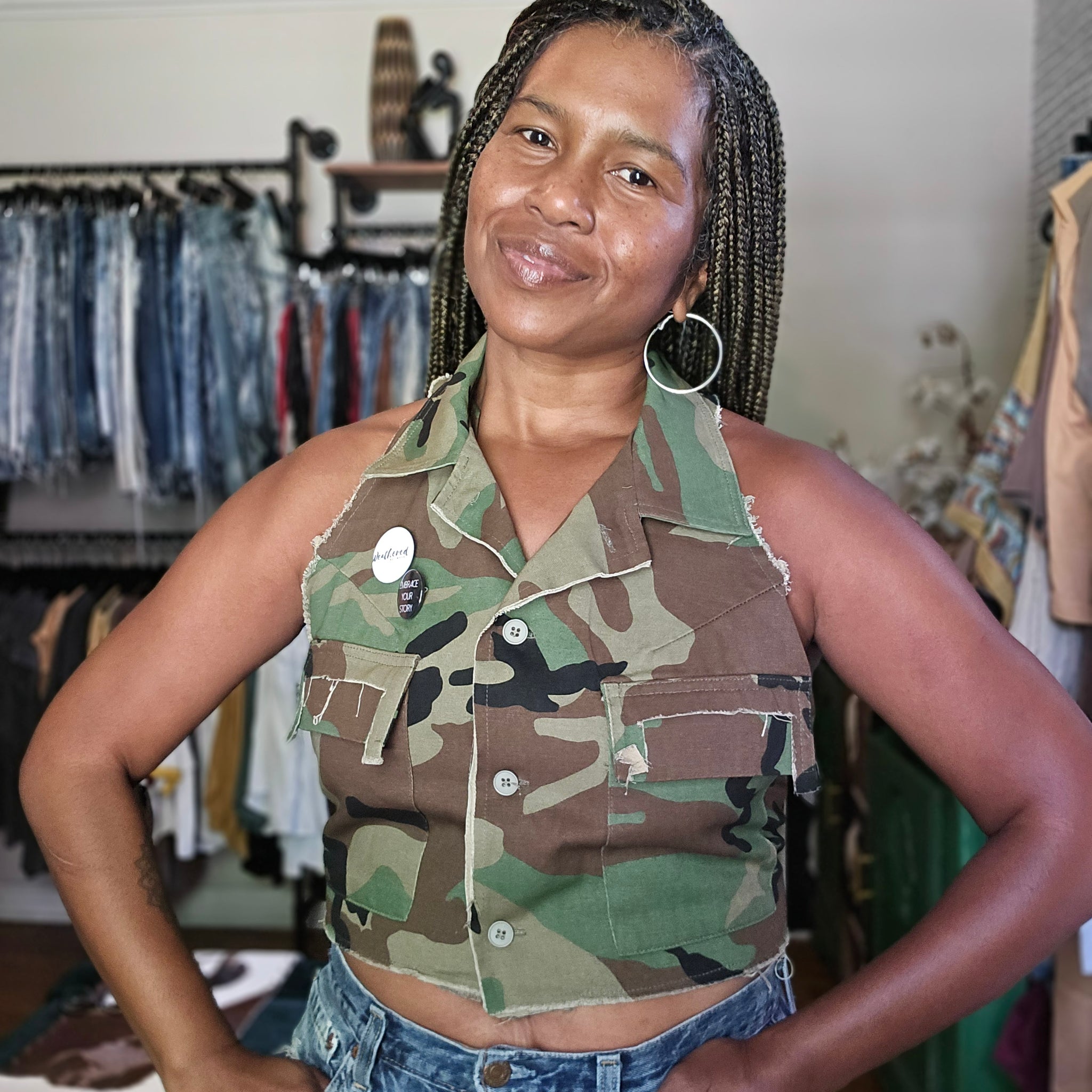 Camo halter