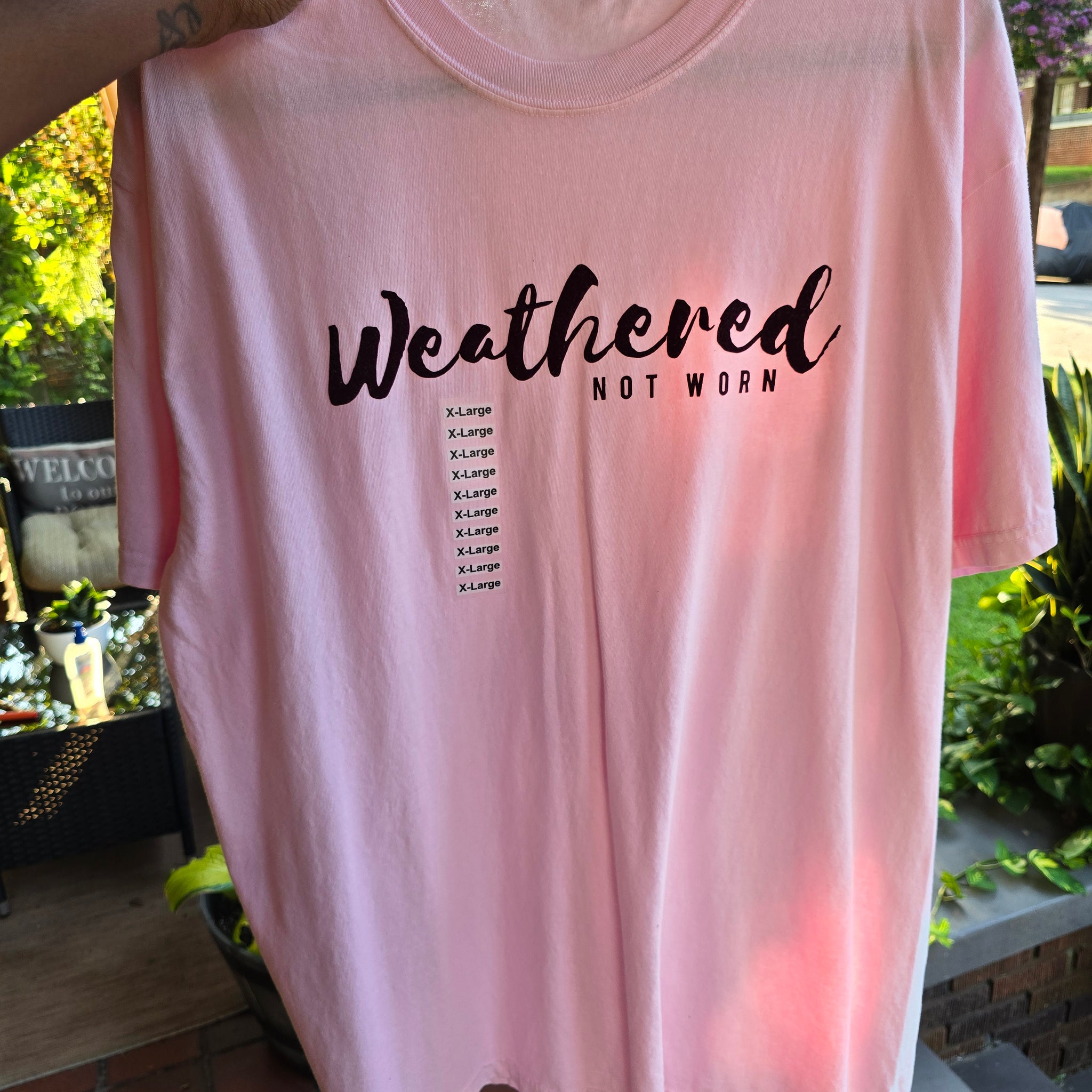 Pastel Color Tees (only size XL)