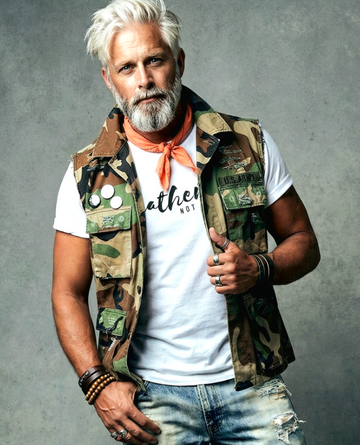 Vintage Camo Vest (unisex)
