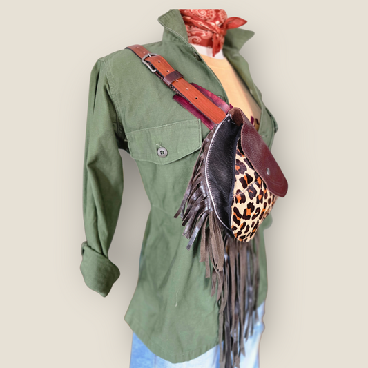 Leopard Fanny Pack / Sling