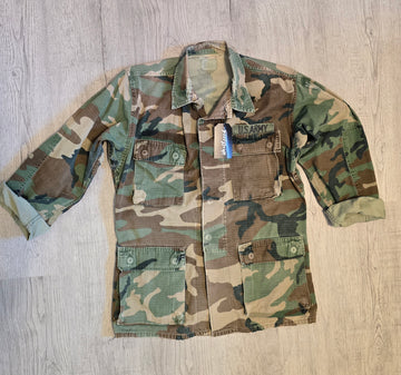 Vintage Camo Jacket (Size S/M)