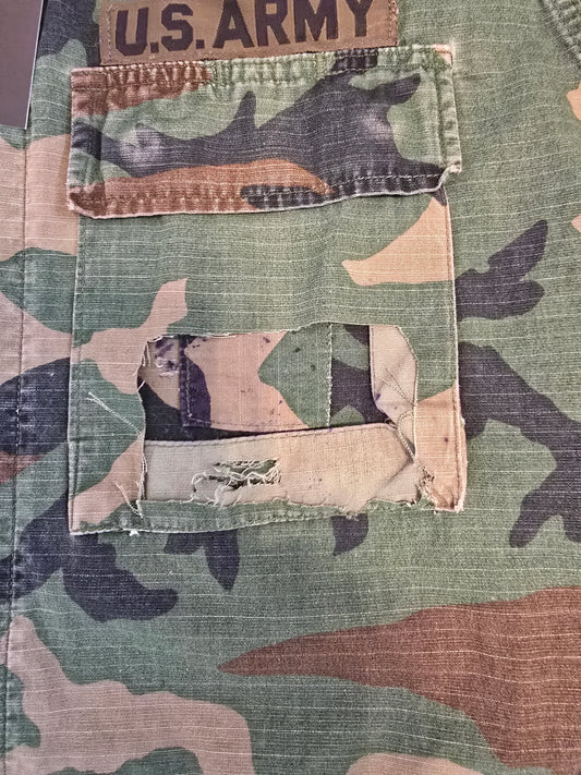 Vintage Camo Jacket (Size S/M)