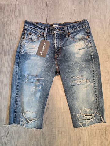 Upcycled Reworked Denim (Size 2)