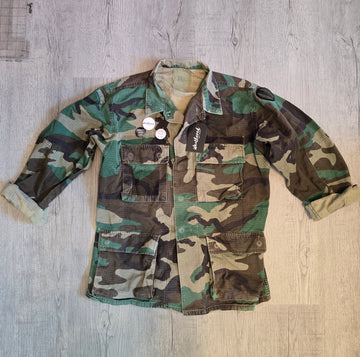 Vintage Camo Jacket (Size S/M)
