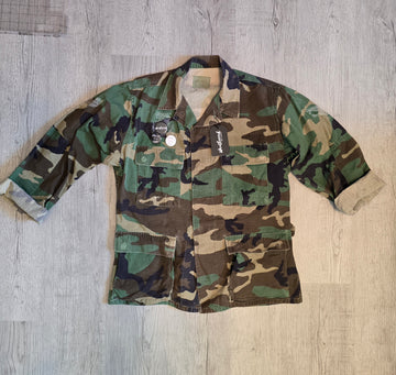 Vintage Camo Jacket (Size S/M)