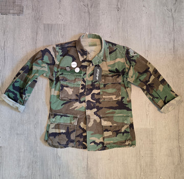 Vintage Camo Jacket (Size S/M)
