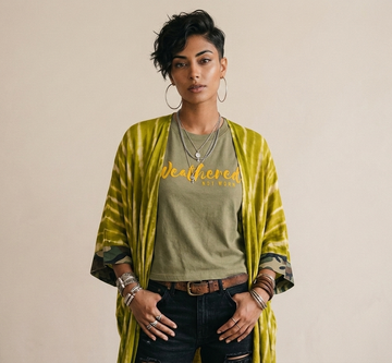 (PRE-ORDER) Mustard with Camo Trim (Short Version)