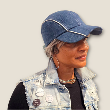 Retro Denim Cap