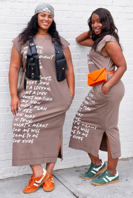 “My Turn” Midi Lounge Dress