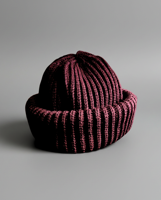 Ribbed Crown Beanie