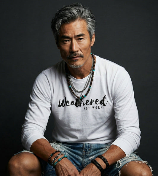 BLACK&WHITE Unisex Long Sleeve Tee