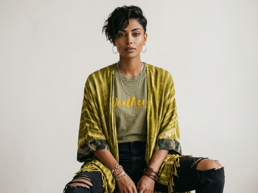 (PRE-ORDER) Mustard with Camo Trim (Short Version)
