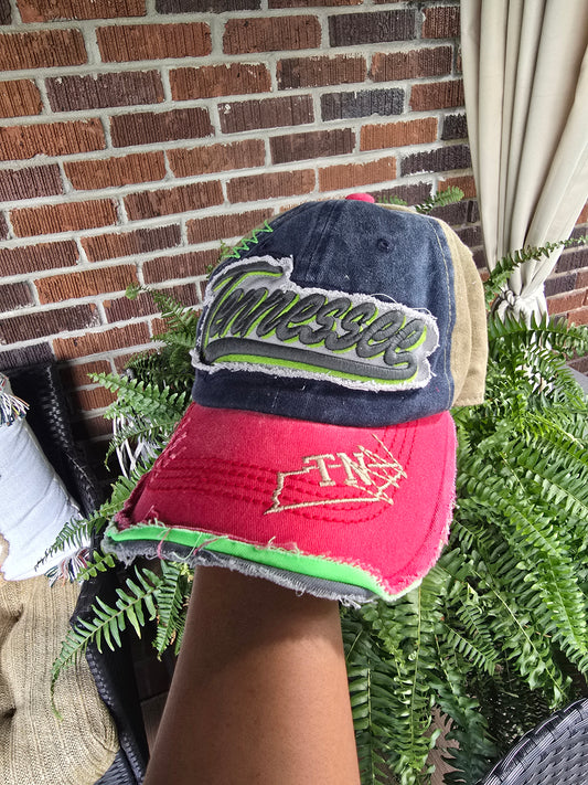 Tennessee Distressed Cap