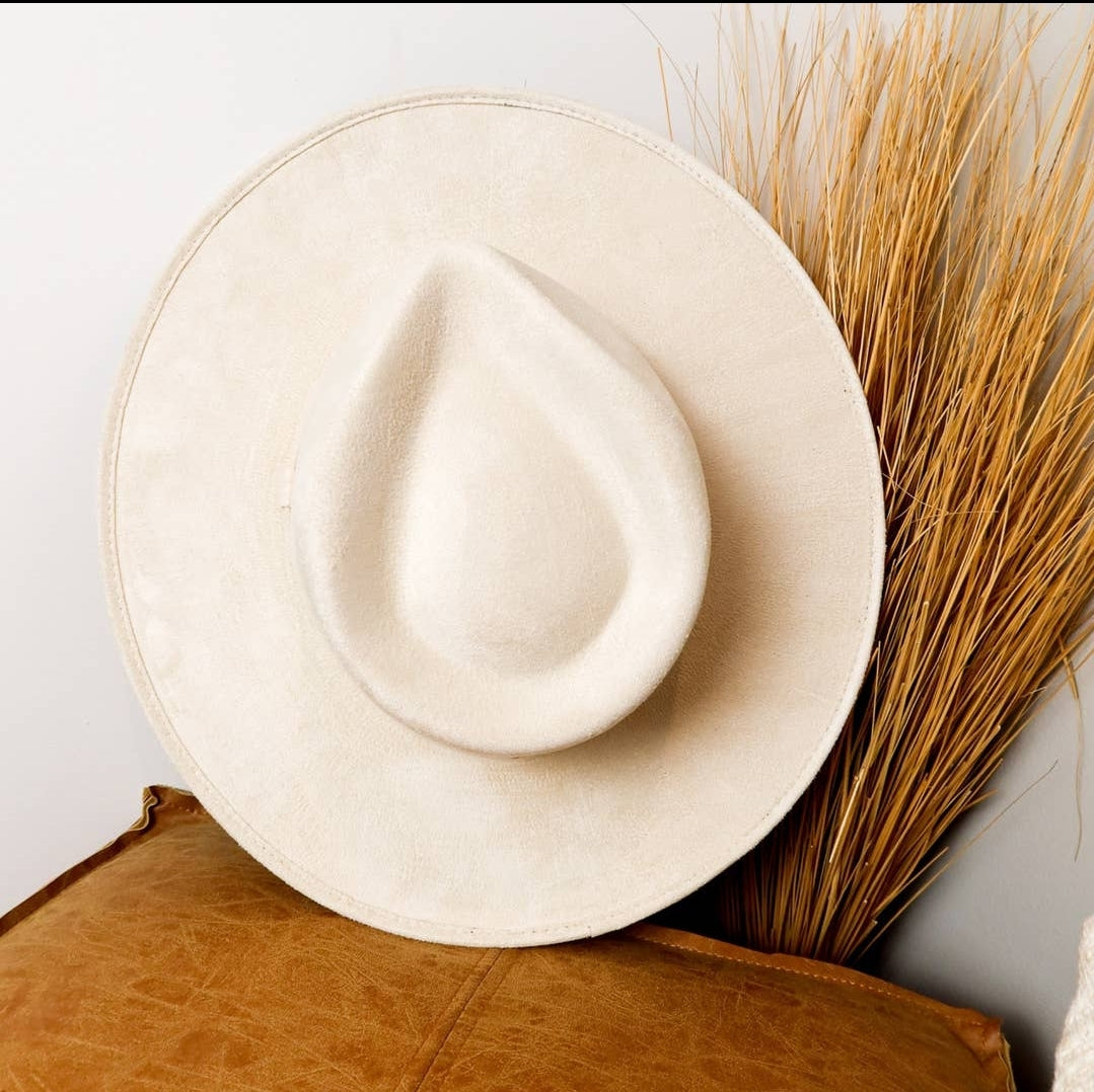 Vegan Suede Rancher Hat