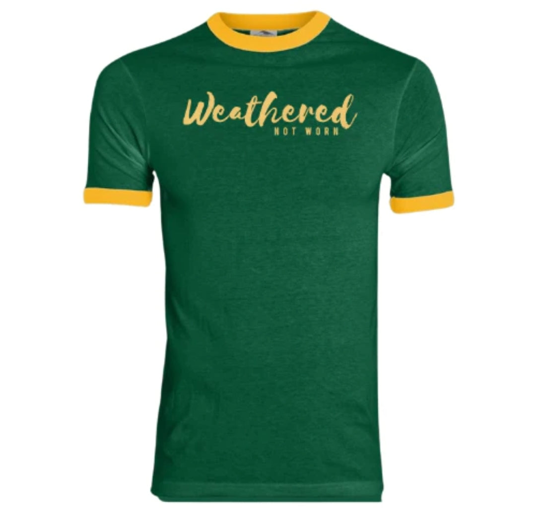 Retro Ringer Tee Weathered Not Worn