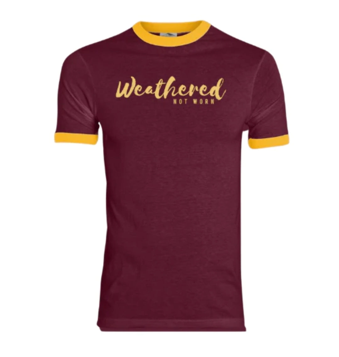 Retro Ringer Tee Weathered Not Worn